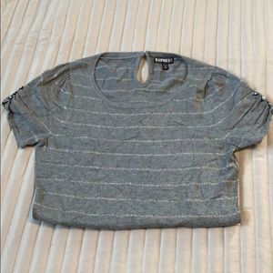 Express Short Sleeve knit top